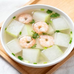 Winter Melon and Shrimp Soup